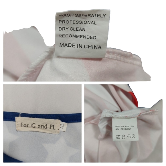 For G and PL American Flag Dress - Picture 10 of 14